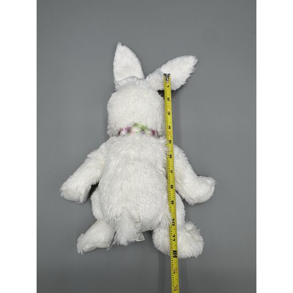 Princess Soft Toys White Bunny Rabbit Plush 12” Stuffed Animal Melissa & Doug - Picture 7 of 10